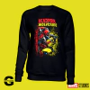 Buzo Cuello Redondo Deadpool y Wolverine Pelea