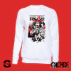 Buzo One Piece Póster Cuello Redondo