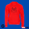Buzo Canguro Spiderman Frase Rojo