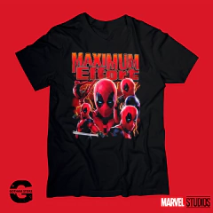 Remera Deadpool Maximum Effort