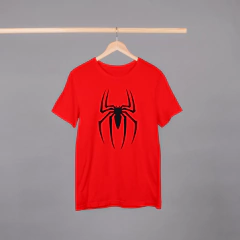 Remera Logo Spiderman Clásico