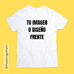 Remera Diseño Personalizado Frente y Espalda - comprar online