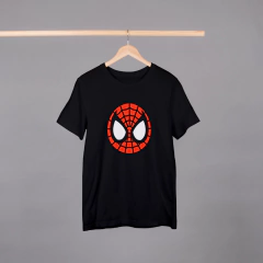 Remera Spiderman Logo Máscara