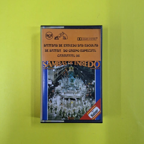 Vários Artistas - Sambas de Enredo das Escolas de Samba do Grupo Especial / Carnaval 92 RJ