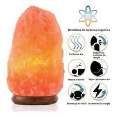 Lampara de Sal "Destello de luz" - comprar online