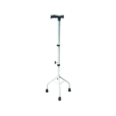 Bastón Trípode Hierro Base Chica Mango En T