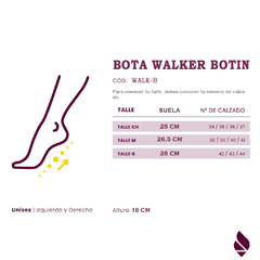 Bota Walker Corta Modelo Botin - comprar online