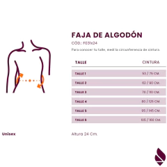 Faja Abdominal Bienestar DEMA 24cm Postoperatoria y Postparto en internet