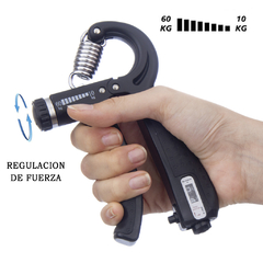 Imagen de HandGrip Regulable con Contador 10-60 kg - Marca: Orange Mark