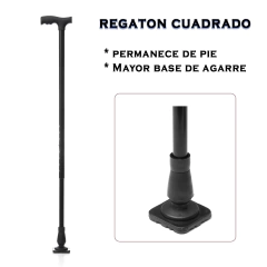 Regatón Cuadrado De Goma 19 mm Para Bastones Massuar en internet