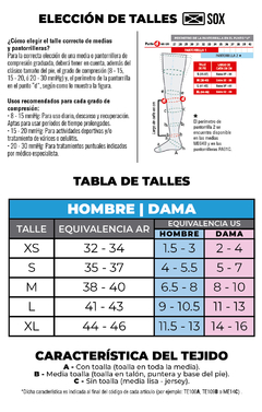Medias Compresión Graduada 8 / 15 Mmhg SOX® - comprar online