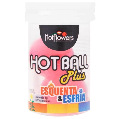Hot Ball Plus Bolinha REF. HC589 - Hot Flowers.(Esquente e esfria)
