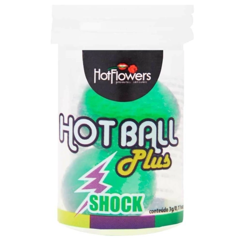 Hot Ball Plus Bolinha Shock - Hot Flowers (Vibra)