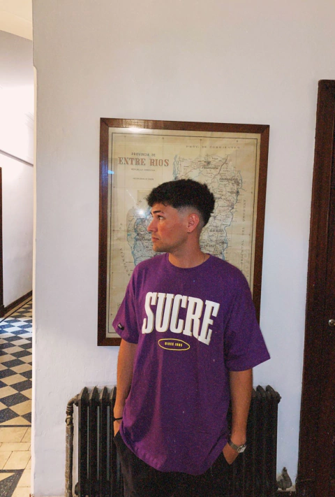 REMERA OVERSIZE 1993 VIOLETA