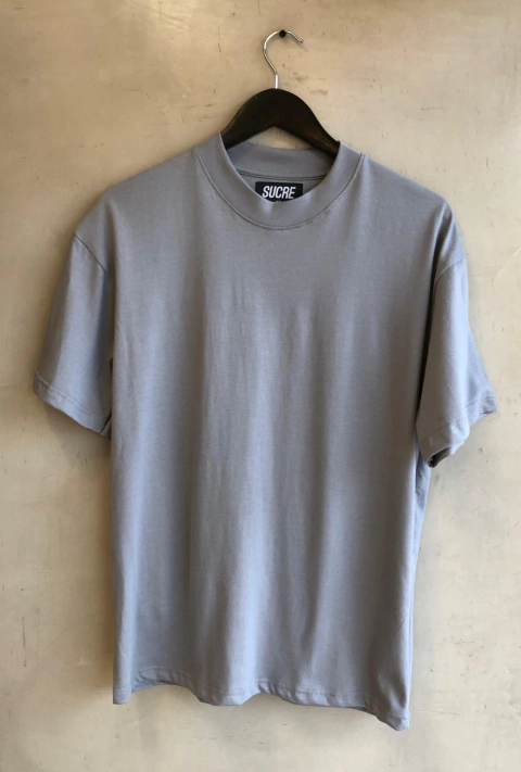 REMERA OVERSIZE GRIS CLARO - comprar online