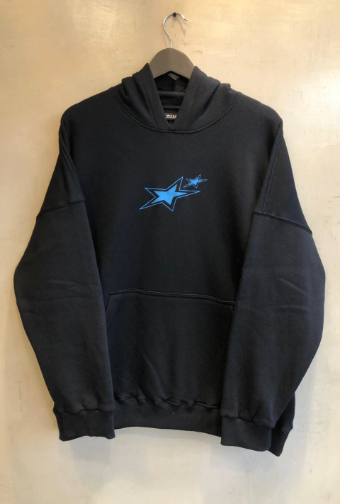 HOODIE UNDER NEGRO - comprar online