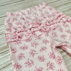 Pantalón estampado con volados atrás - comprar online