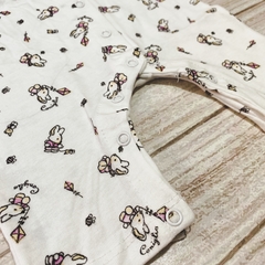 Pijama con capucha conejito Rosa - comprar online
