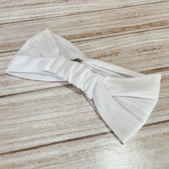 vincha de algodón blanca - comprar online