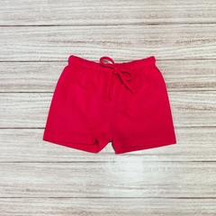 Short de algodón fucsia