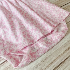 Vestido flower rosa - comprar online