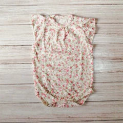 Body musculosa flores Rococó