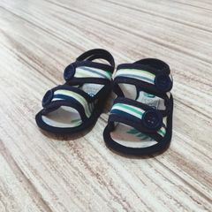 Sandalias para bebé NO caminante rayadas en internet