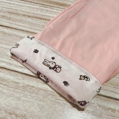 Pantalón reversible conejitos rosa - comprar online