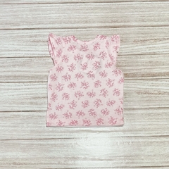 Musculosa rosa pálido Bordada - comprar online