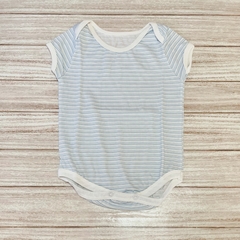 Body rayadito celeste y blanco