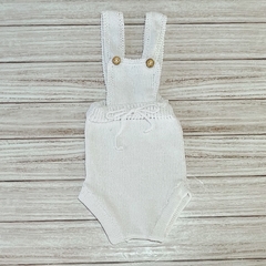 Body jardinero blanco
