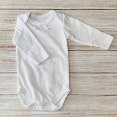 Body corte americano de algodón Blanco