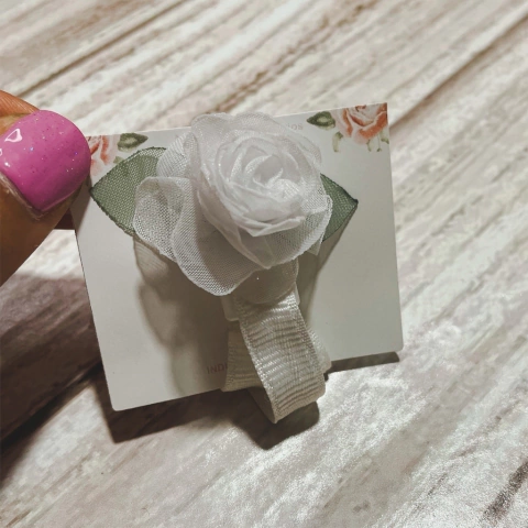 Portachupete rosa en color blanco