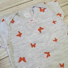 body gris con mariposas - comprar online