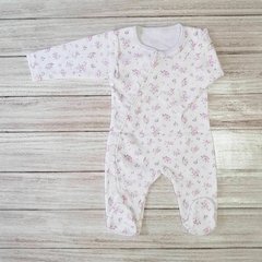 pijama cruzadito rosas