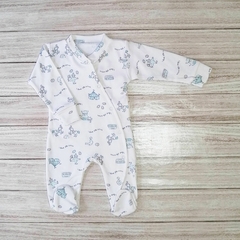 pijama cruzadito carrusel aqua