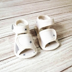 sandalias natural con estrellas - comprar online