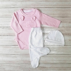 ajuar de bienvenida conejito rosa - comprar online