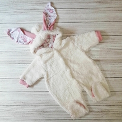 enterito peluche soft natural & rosa