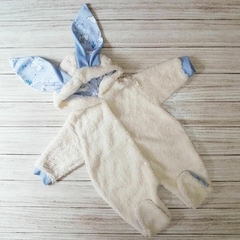 enterito peluche soft natural & celeste