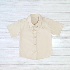 Camisa Manga Corta Mostaza
