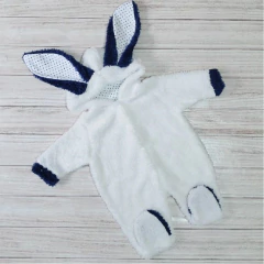 enterito peluche soft blanco & A.marino