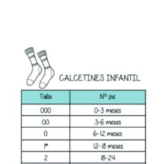 Par de medias en celeste - comprar online