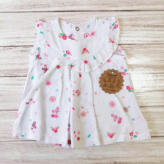 Vestido sin Mangas Natural