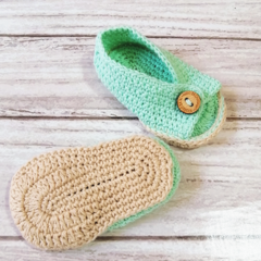 Sandalias Tejidas en Aqua - comprar online