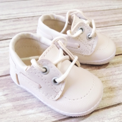 Mocasines Náuticos Blanco