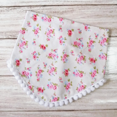 babero bandana rococó