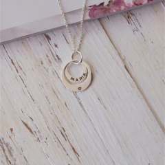 Dije escalera SIN PIEDRAS + Cadena