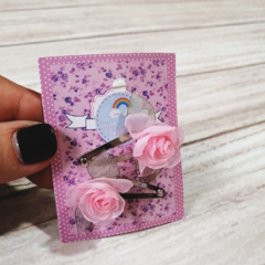 par de sapitos en rosa bebé