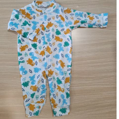 Kit 4 Macacão de Bebê Canelado Estampado (Estampas Variadas) Menino Tamanho Único - Biely Baby | Loja de Bebê Online | Enxoval de Bebe